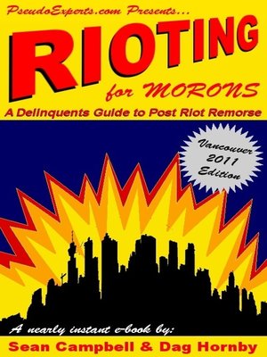 cover image of Rioting for Morons
